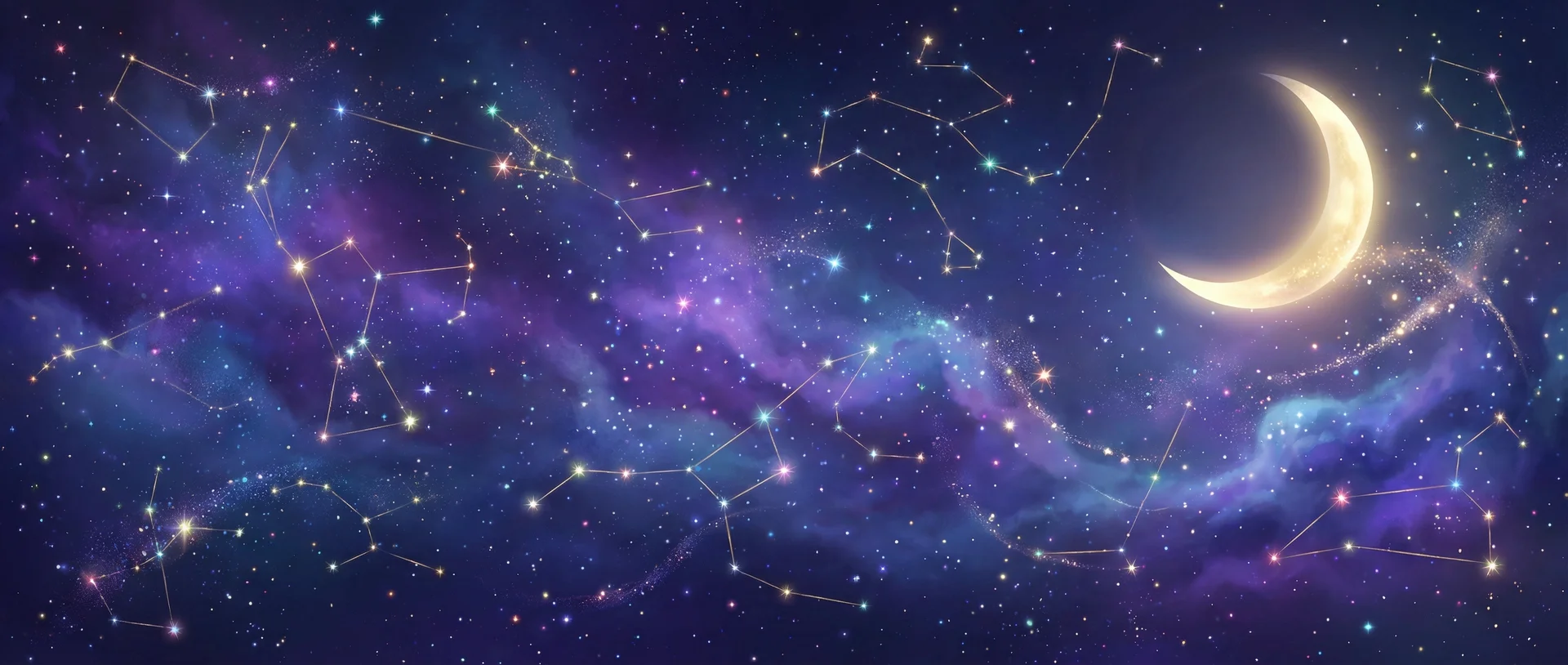 星空背景 - 大唐十二行房 | 每日星座运势与塔罗占卜